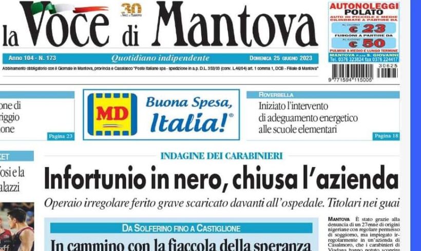 Casalmoro, titolari abbandonano al PS operaio in nero ferito