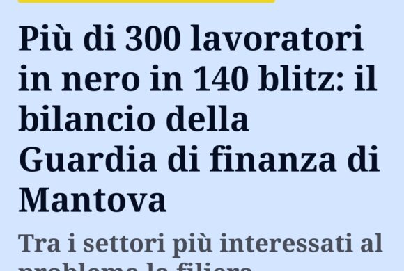 GDF Mantova, dati lavoro nero GDF Mantova, dati lavoro nero